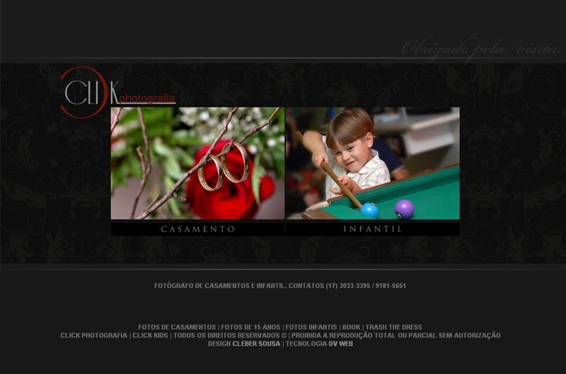 WebSite Click Fotografia